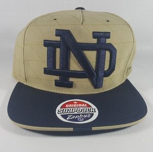 Zephyr Notre Dame Snapback Hat
